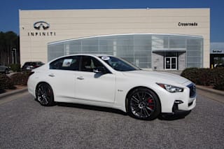 2018 Infiniti Q50 Red Sport 400 JN1FV7APXJM460277 2018 Infiniti Q50 Red Sport 400