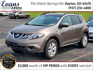 2012 Nissan Murano SL JN8AZ1MW6CW217220 2012 Nissan Murano SL