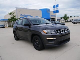 2019 Jeep Compass Sport 3C4NJCAB1KT855784 2019 Jeep Compass Sport