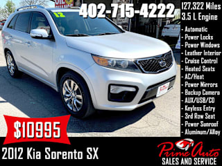 2012 Kia Sorento SX 5XYKW4A21CG190436 2012 Kia Sorento SX