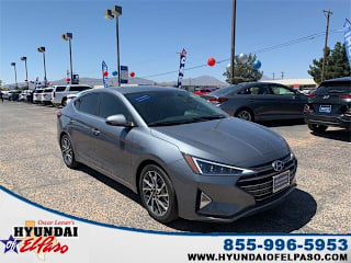 2019 Hyundai Elantra KMHD84LFXKU853644 2019 Hyundai Elantra