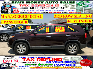 2011 Kia Sorento LX 5XYKT4A18BG125341 2011 Kia Sorento LX