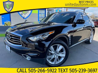 2014 Infiniti QX70 Base JN8CS1MW8EM410884 2014 Infiniti QX70 Base