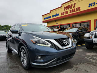 2018 Nissan Murano SL 5N1AZ2MH3JN172724 2018 Nissan Murano SL