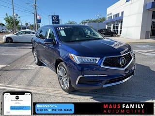 2018 Acura MDX w/Tech 5J8YD3H51JL010935 2018 Acura MDX w/Tech