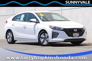 2018 Hyundai Ioniq Hybrid Blue KMHC65LC2JU096220 2018 Hyundai Ioniq Hybrid Blue