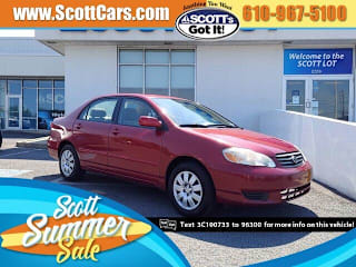 2003 Toyota Corolla LE 2T1BR32E03C100733 2003 Toyota Corolla LE