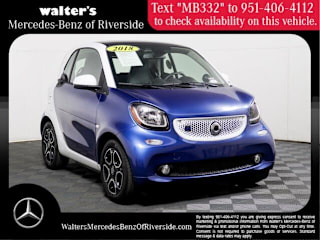 2018 Smart fortwo electric drive prime WMEFJ9BA1JK313437 2018 Smart fortwo electric drive prime