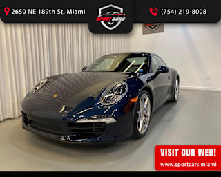 2012 Porsche 911 Carrera S WP0AB2A94CS121551 2012 Porsche 911 Carrera S