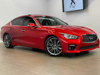 2017 Infiniti Q50 Red Sport 400 JN1FV7AP9HM851155 2017 Infiniti Q50 Red Sport 400