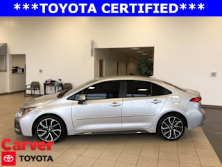 2020 Toyota Corolla SE JTDS4RCE4LJ007038 2020 Toyota Corolla SE