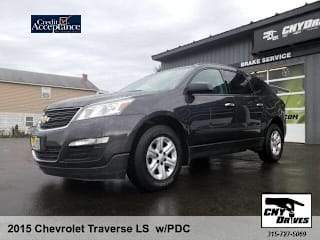 2015 Chevrolet Traverse LS 1GNKVFEDXFJ286913 2015 Chevrolet Traverse LS