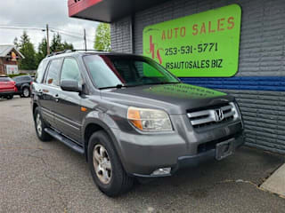 2007 Honda Pilot EX-L w/DVD 2HKYF18647H531232 2007 Honda Pilot EX-L w/DVD