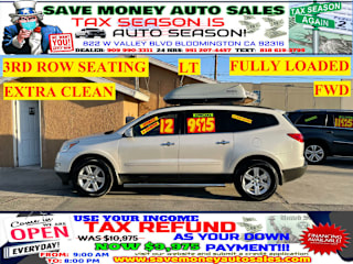 2012 Chevrolet Traverse LT 1GNKRJED0CJ380494 2012 Chevrolet Traverse LT