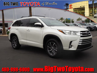 2018 Toyota Highlander XLE 5TDKZRFH7JS281518 2018 Toyota Highlander XLE