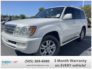 2005 Lexus LX 470 Base JTJHT00W853550905 2005 Lexus LX 470 Base