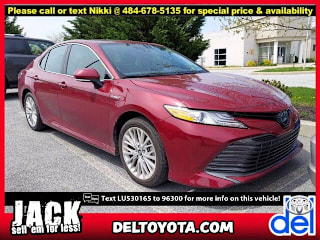 2020 Toyota Camry Hybrid XLE 4T1F31AK6LU530165 2020 Toyota Camry Hybrid XLE