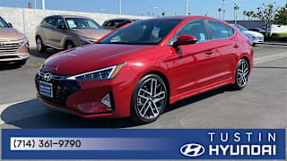 2019 Hyundai Elantra Sport KMHD04LBXKU819286 2019 Hyundai Elantra Sport