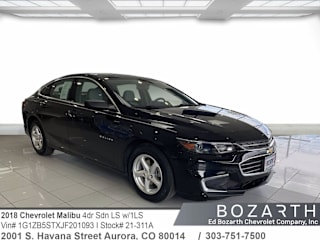 2018 Chevrolet Malibu LS 1G1ZB5STXJF201093 2018 Chevrolet Malibu LS