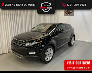 2013 Land Rover Range Rover Evoque Coupe SALVR1BG8DH813193 2013 Land Rover Range Rover Evoque Coupe