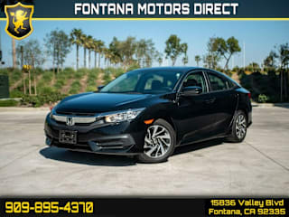 2017 Honda Civic EX 19XFC2F72HE004491 2017 Honda Civic EX