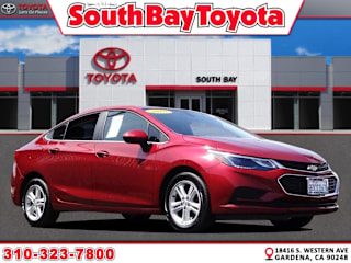 2018 Chevrolet Cruze LT Auto 1G1BE5SM3J7177070 2018 Chevrolet Cruze LT Auto