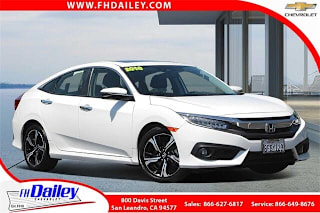 2018 Honda Civic Touring JHMFC1F98JX010943 2018 Honda Civic Touring