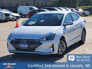 2019 Hyundai Elantra SEL 5NPD84LF3KH408581 2019 Hyundai Elantra SEL