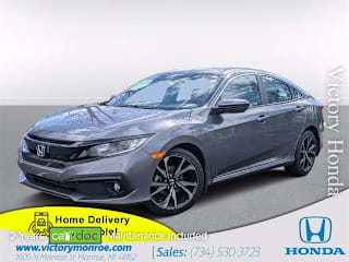 2019 Honda Civic 2HGFC2F83KH596571 2019 Honda Civic