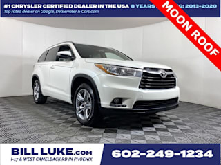 2015 Toyota Highlander Limited 5TDYKRFH2FS068563 2015 Toyota Highlander Limited