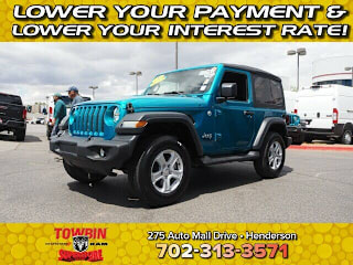 2020 Jeep Wrangler Sport S 1C4GJXAN8LW256077 2020 Jeep Wrangler Sport S