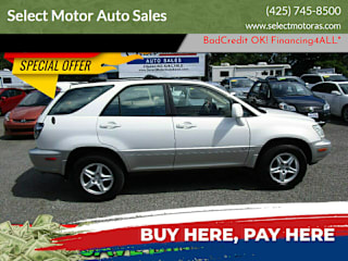 2002 Lexus RX 300 Base JTJHF10U120254469 2002 Lexus RX 300 Base