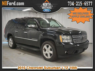 2010 Chevrolet Suburban LTZ 1500 1GNUKKE30AR173287 2010 Chevrolet Suburban LTZ 1500