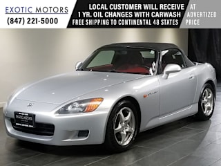 2002 Honda S2000 Base JHMAP11482T007401 2002 Honda S2000 Base