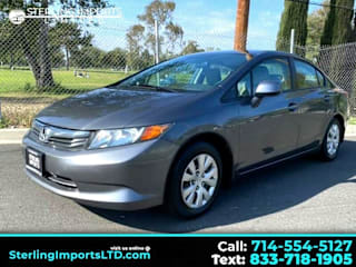 2012 Honda Civic LX 2HGFB2F52CH523721 2012 Honda Civic LX