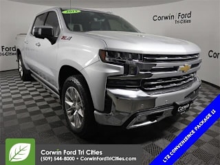 2019 Chevrolet Silverado 1500 LTZ 1GCUYGEL4KZ361252 2019 Chevrolet Silverado 1500 LTZ