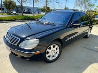 2001 Mercedes-Benz S-Class S 500 WDBNG75J61A221166 2001 Mercedes-Benz S-Class S 500