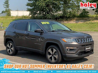 2018 Jeep Compass Latitude 3C4NJDBBXJT144183 2018 Jeep Compass Latitude