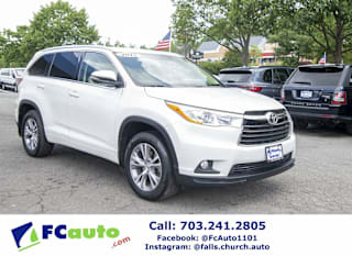 2015 Toyota Highlander XLE 5TDJKRFH0FS141141 2015 Toyota Highlander XLE