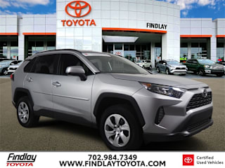 2019 Toyota RAV4 LE 2T3K1RFV1KW051518 2019 Toyota RAV4 LE