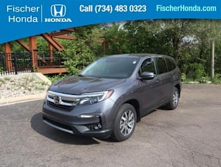 2019 Honda Pilot EX-L 5FNYF6H56KB101648 2019 Honda Pilot EX-L
