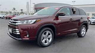 2019 Toyota Highlander Hybrid Limited 5TDDGRFH1KS062604 2019 Toyota Highlander Hybrid Limited