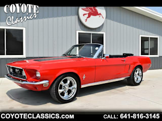 1968 Ford Mustang 2dr Convertible 8F03T210102 1968 Ford Mustang 2dr Convertible