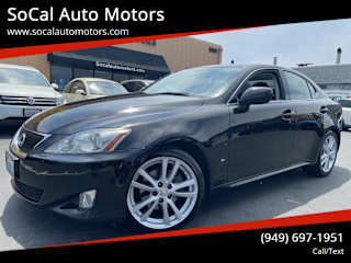 2007 Lexus IS 250 Base JTHBK262875036098 2007 Lexus IS 250 Base