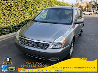 2010 Kia Sedona LX KNDMG4C35A6357747 2010 Kia Sedona LX