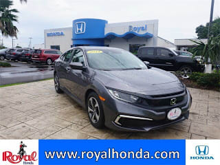 2019 Honda Civic LX 19XFC2F64KE012834 2019 Honda Civic LX