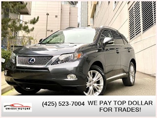2010 Lexus RX 450h Base JTJBC1BA4A2006625 2010 Lexus RX 450h Base