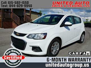 2017 Chevrolet Sonic LT Auto Fleet 1G1JG6SG7H4171872 2017 Chevrolet Sonic LT Auto Fleet