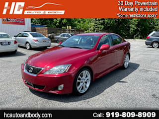 2006 Lexus IS 250 Base JTHBK262562011191 2006 Lexus IS 250 Base