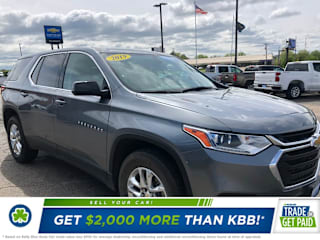 2019 Chevrolet Traverse LS 1GNEVFKW3KJ283803 2019 Chevrolet Traverse LS